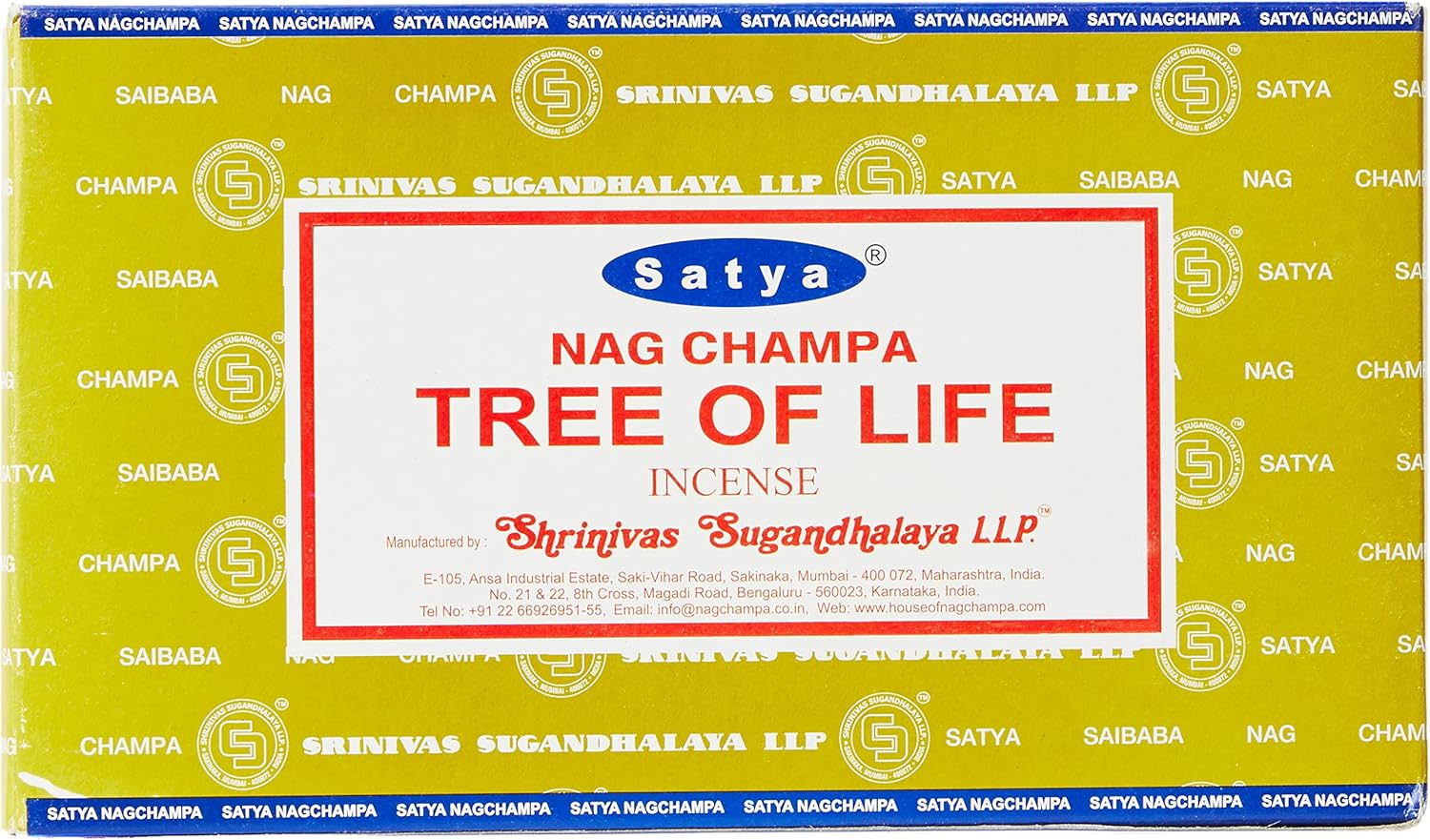 Satya Incense Sticks Black Tree of Life