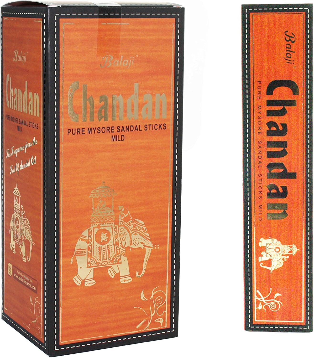 Balaji Chandan Pure Mysore Sandal Incense Sticks