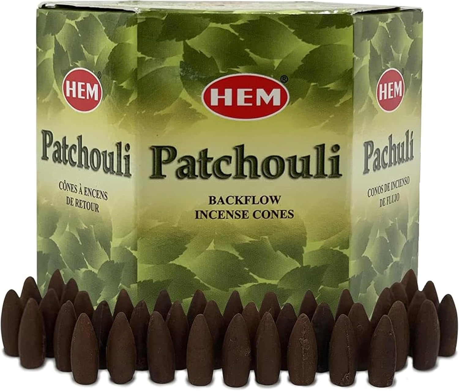 Patchouli Backflow Incense Cones for Aromatic Smoke Fountain