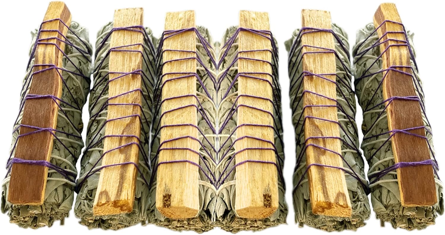 ESPOIR AMOUR Palo Santo White Sage Smudging Sticks