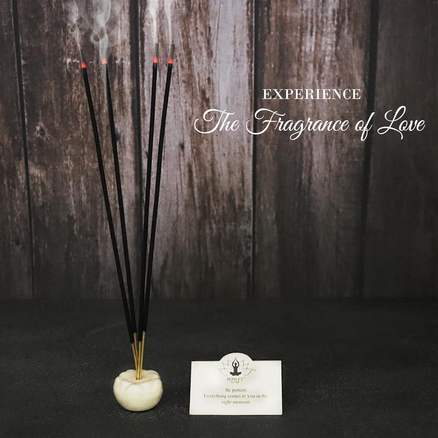 Hosley Frankincense Incense Sticks 240 Pack for Wellness