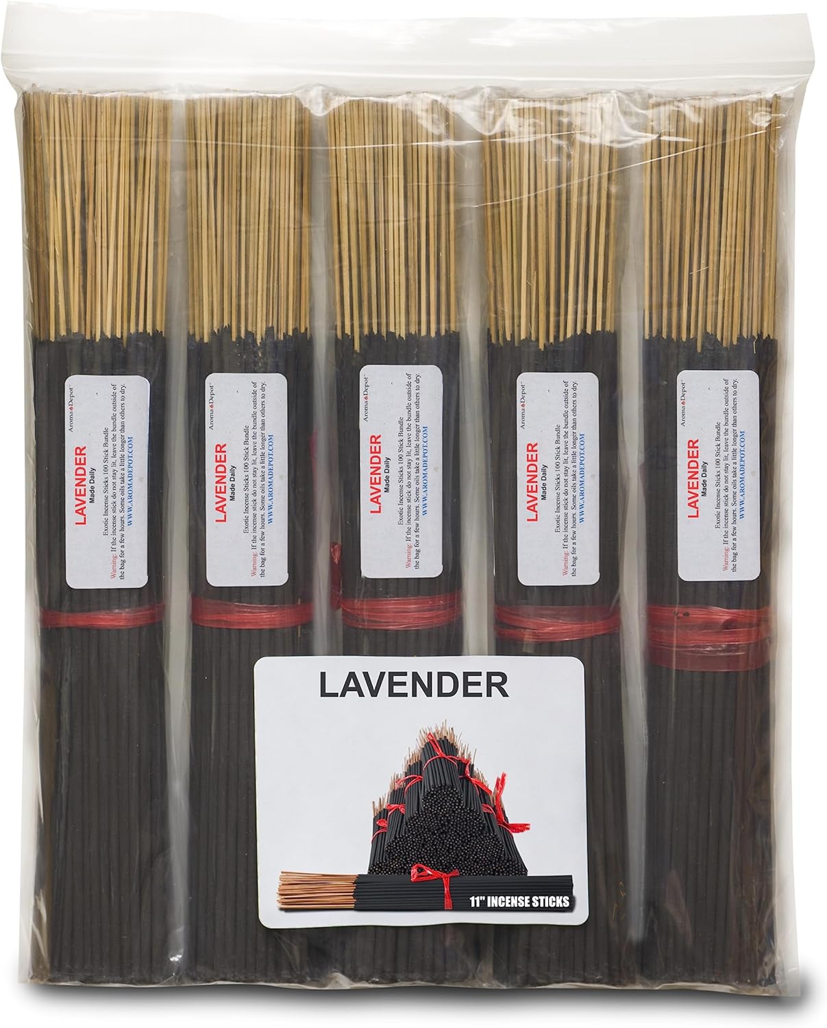 Lavender Incense Sticks 11 500 Pack for Meditation and Relaxation