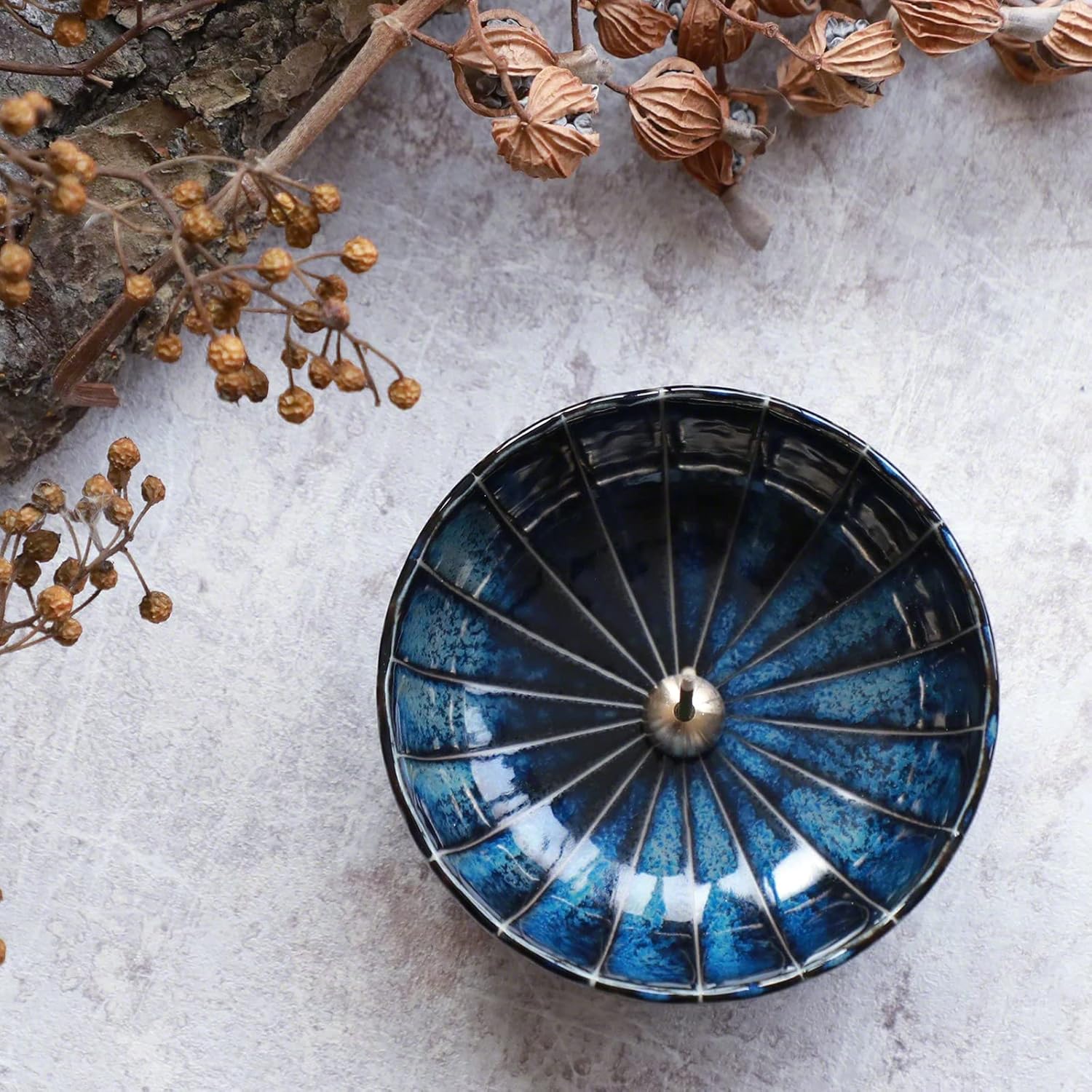 Asayu Japan Lotus Incense Holder Set