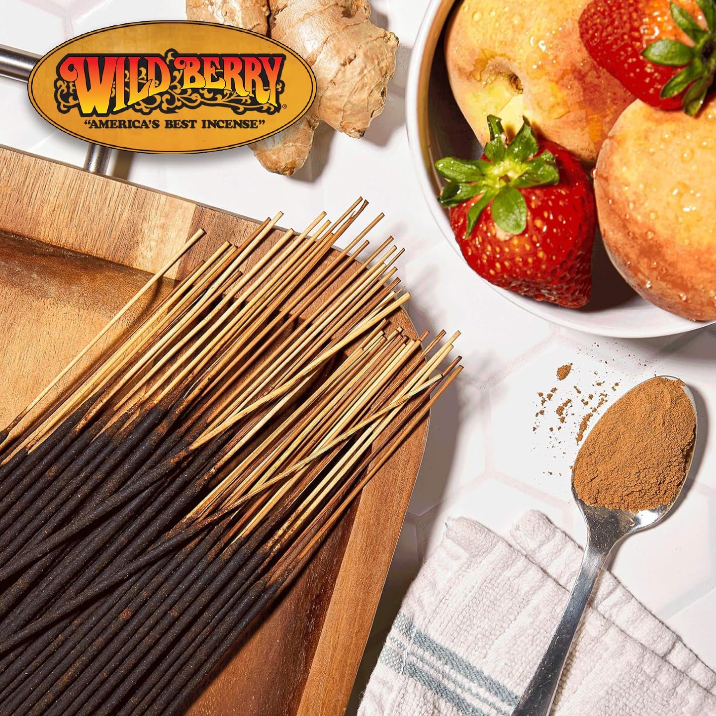Wild Berry Incense Sticks - 100 Count Fruity Mix