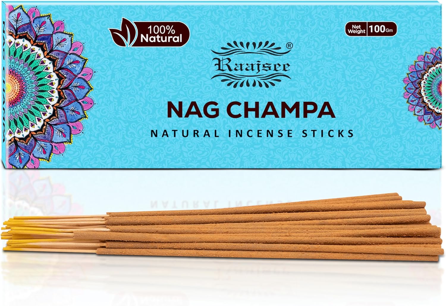 Raajsee Nag Champa Incense Sticks 100 Gm Pack