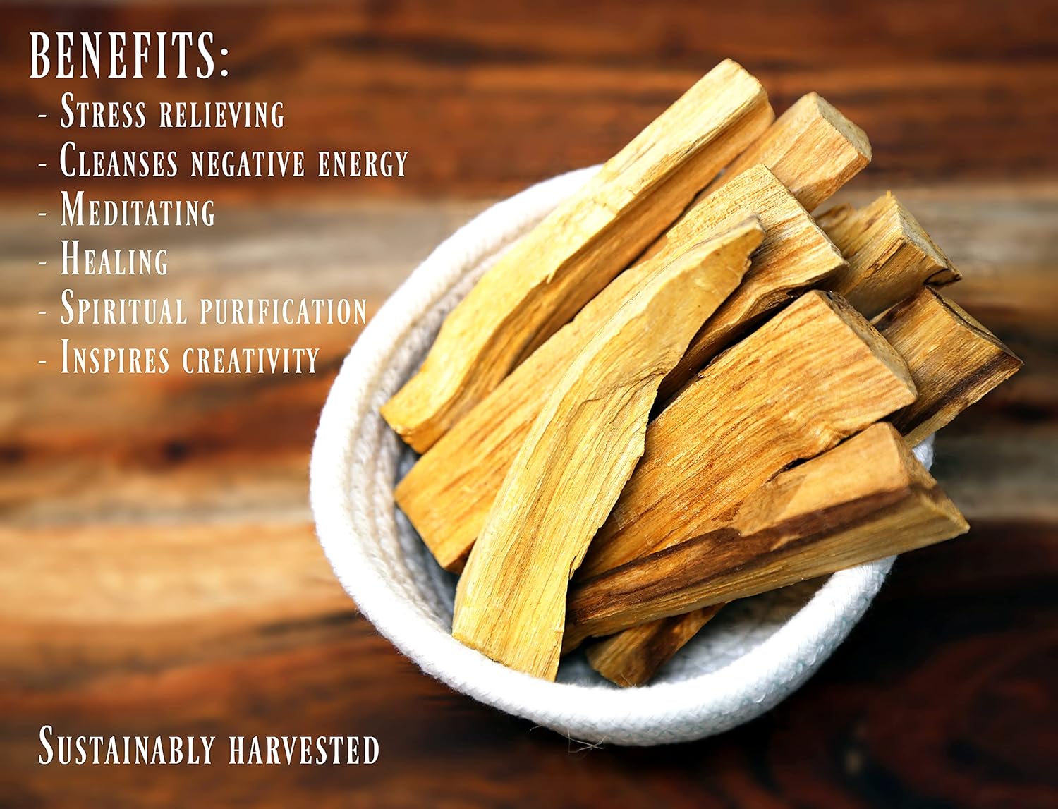 Saint Terra Palo Santo Smudge Sticks 4 oz
