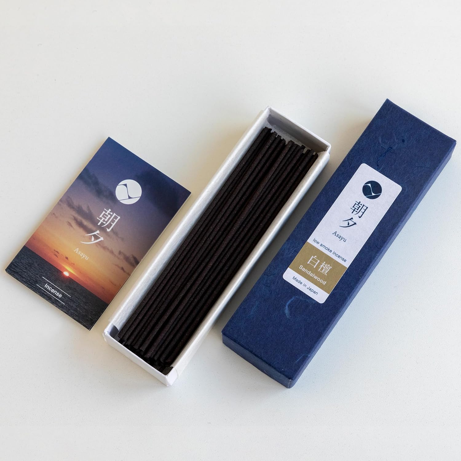 Asayu Japan Natural Sandalwood Incense Sticks Sample Size 20g