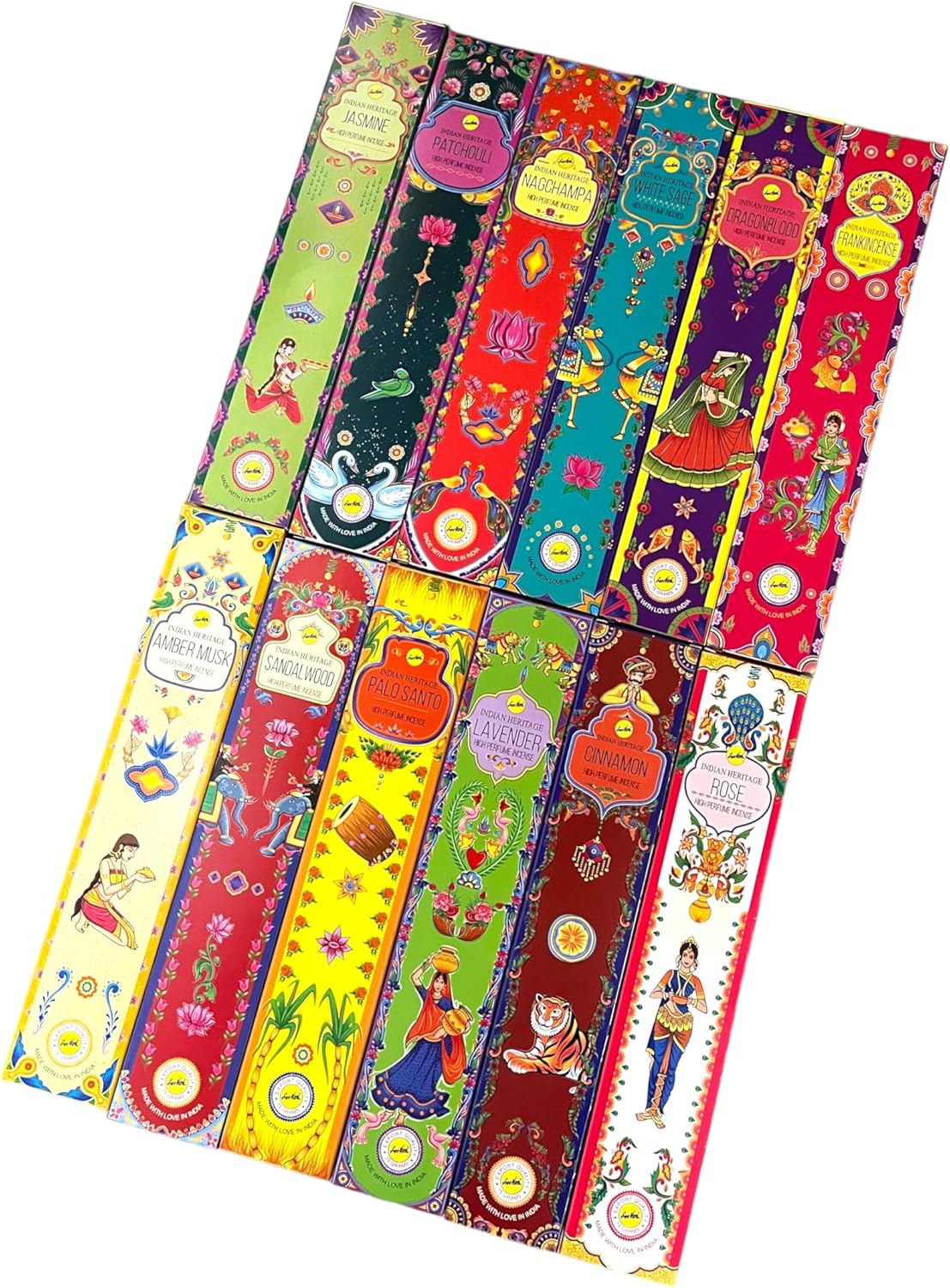 Sreevani Indian Heritage Incense Sticks Gift Pack of 12