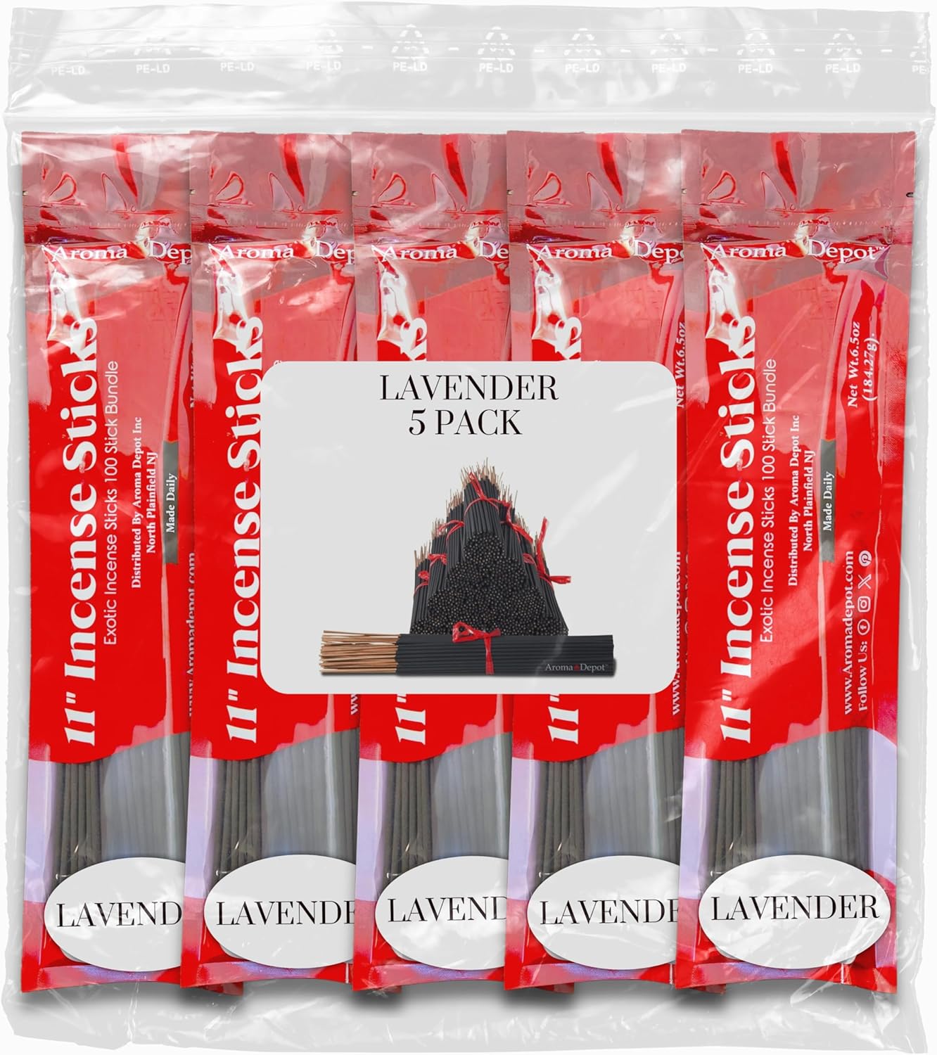 Lavender Incense Sticks 11 500 Pack for Meditation and Relaxation