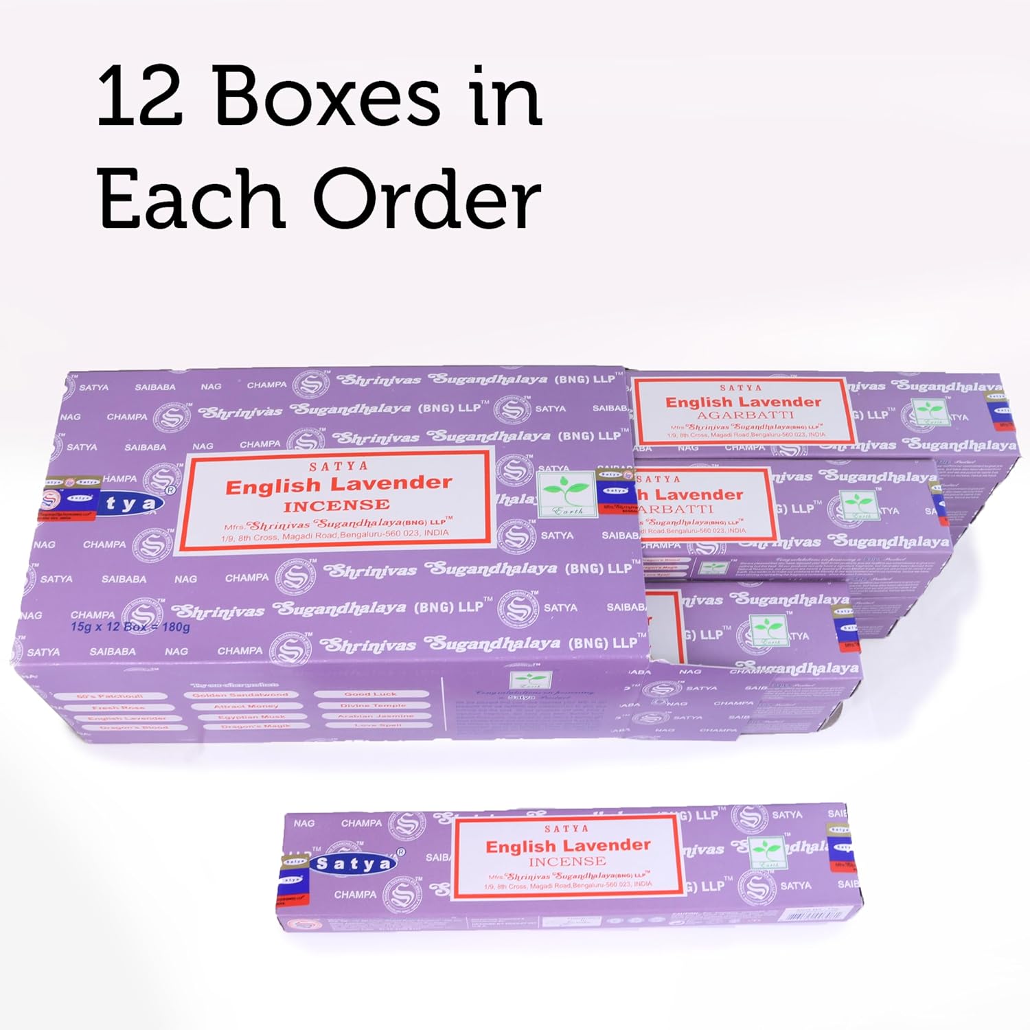 Satya Nag Champa Incense Stick Set of 12