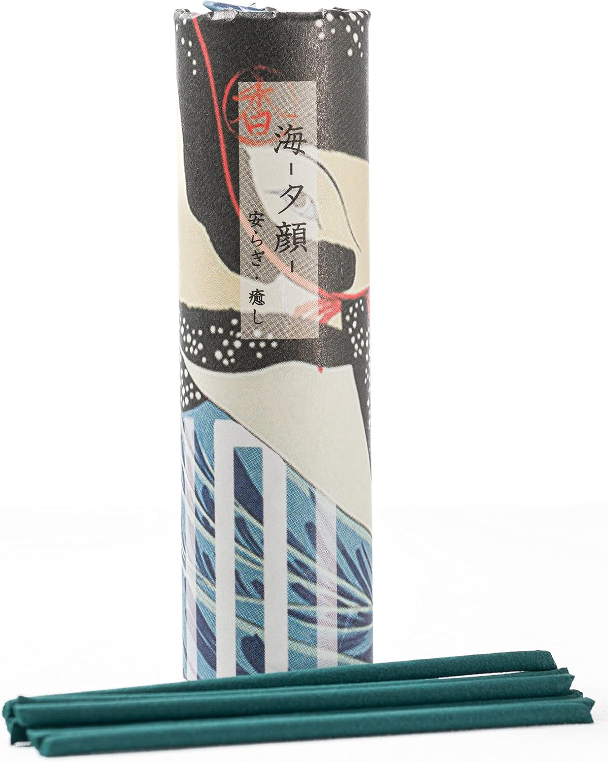 Kiki-WAKOU Japanese Handmade Incense Kyoto 10 Sticks Ocean Fragrance