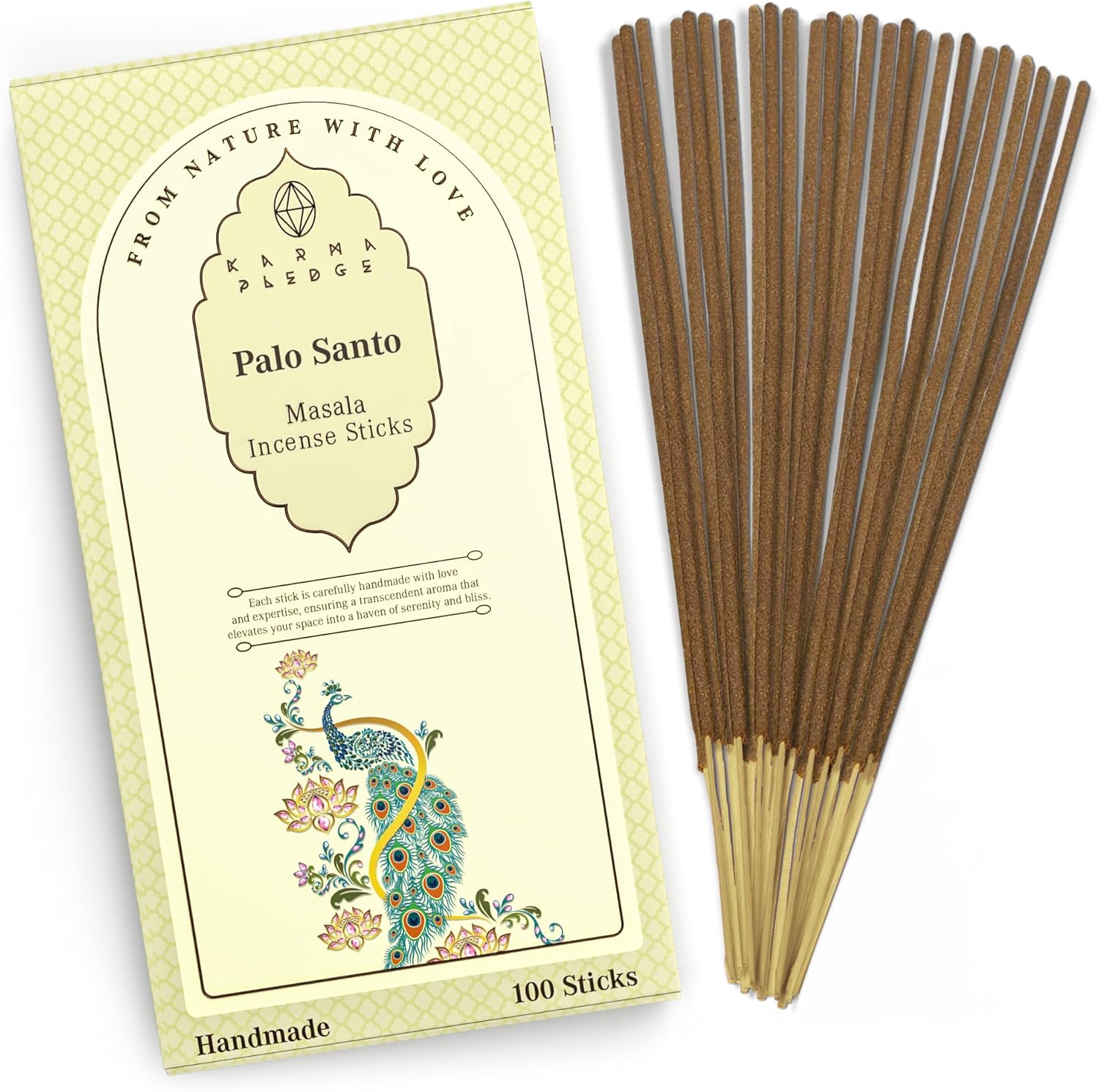 Karma Pledge Palo Santo Incense Sticks Pack of 100