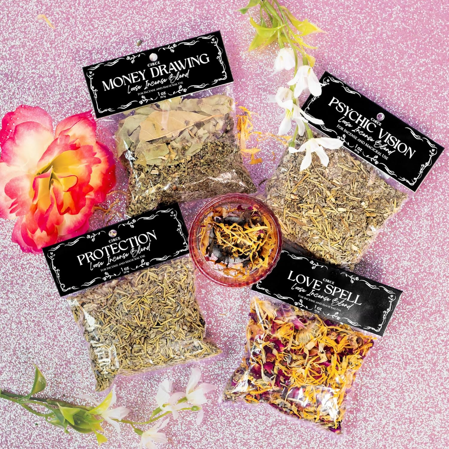 Circe Loose Herb Incense for Wealth and Abundance 1oz