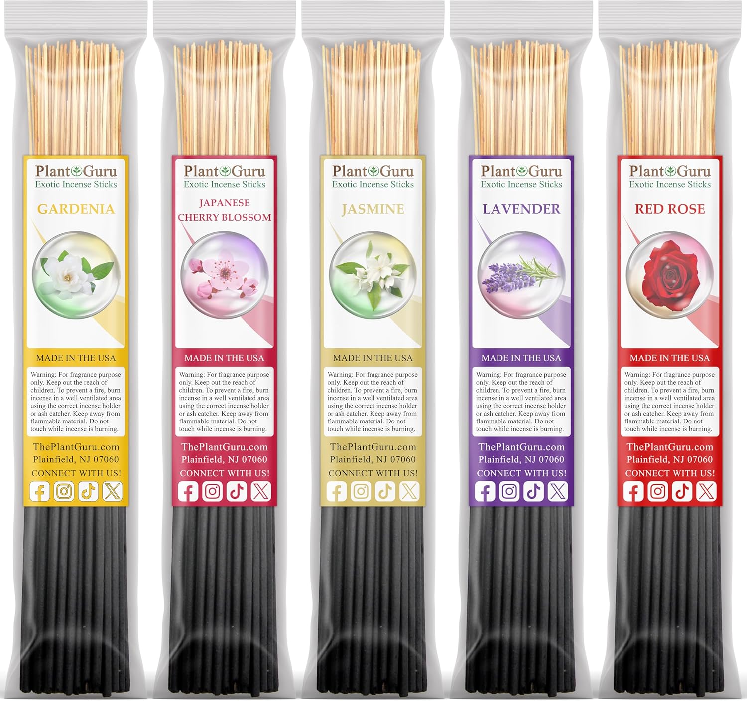 Floral Incense Sticks Variety Set 500 Pack