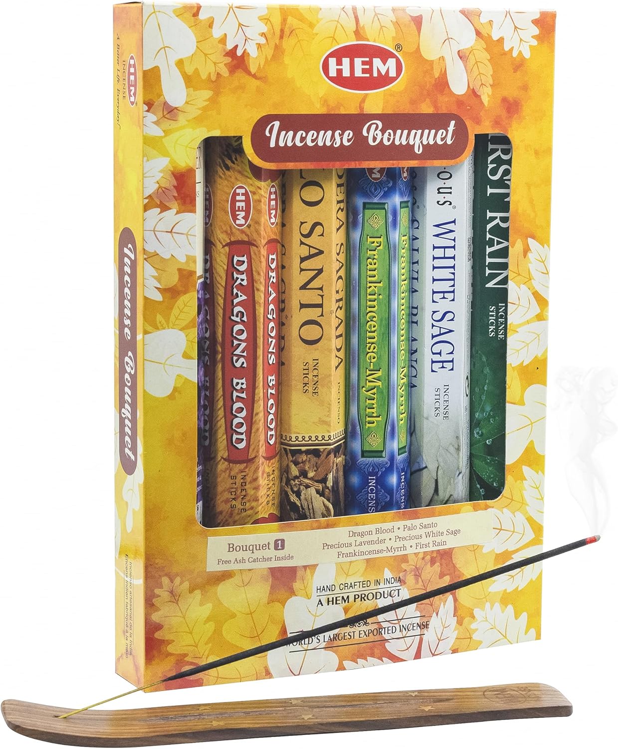 HEM Hexagonal Calming Incense Bouquet - 6 Popular Fragrances