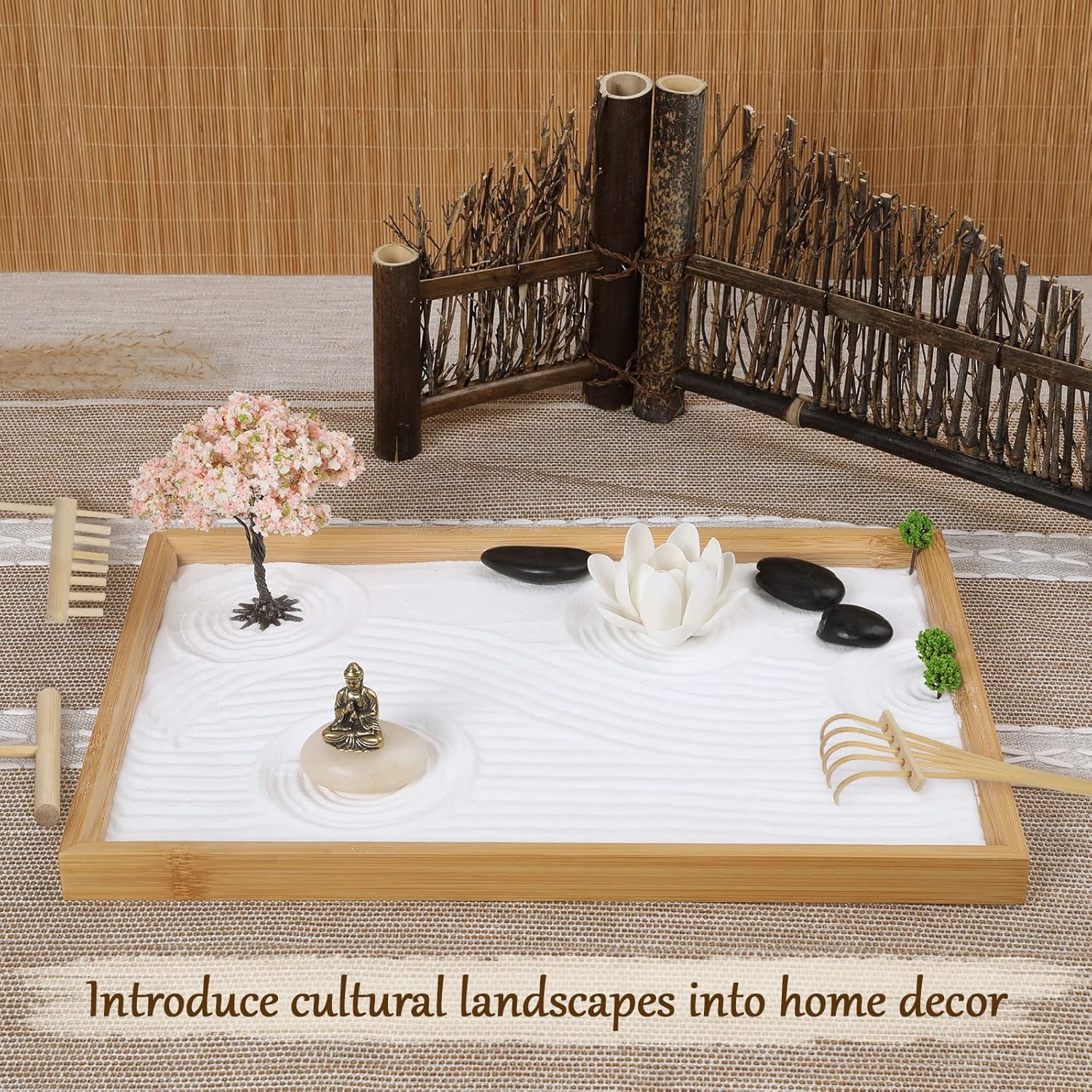Zen Garden Kit for Office Desk and Home Decor