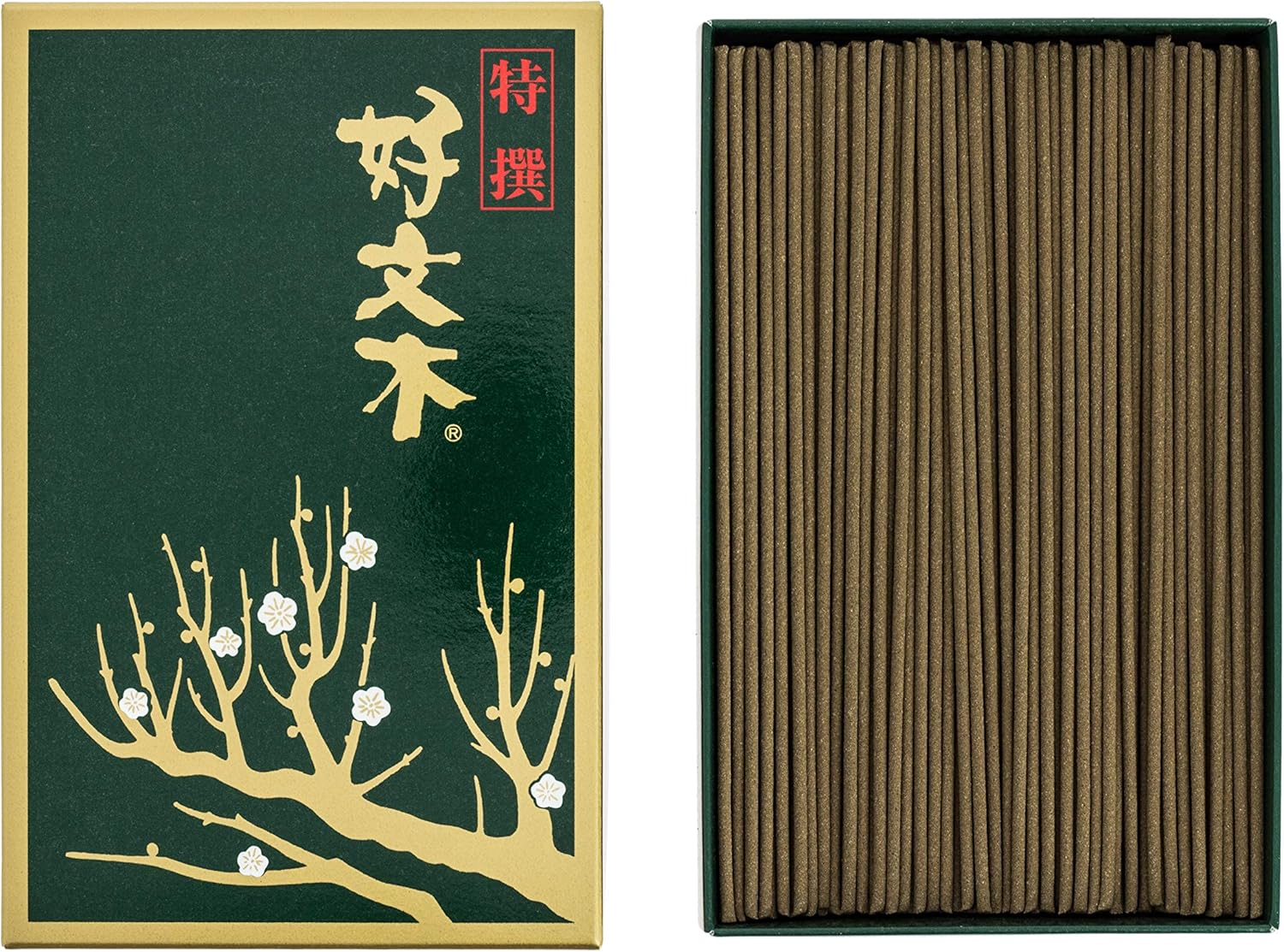 Kobunboku Japanese Incense Aloe Wood 500 Sticks Black