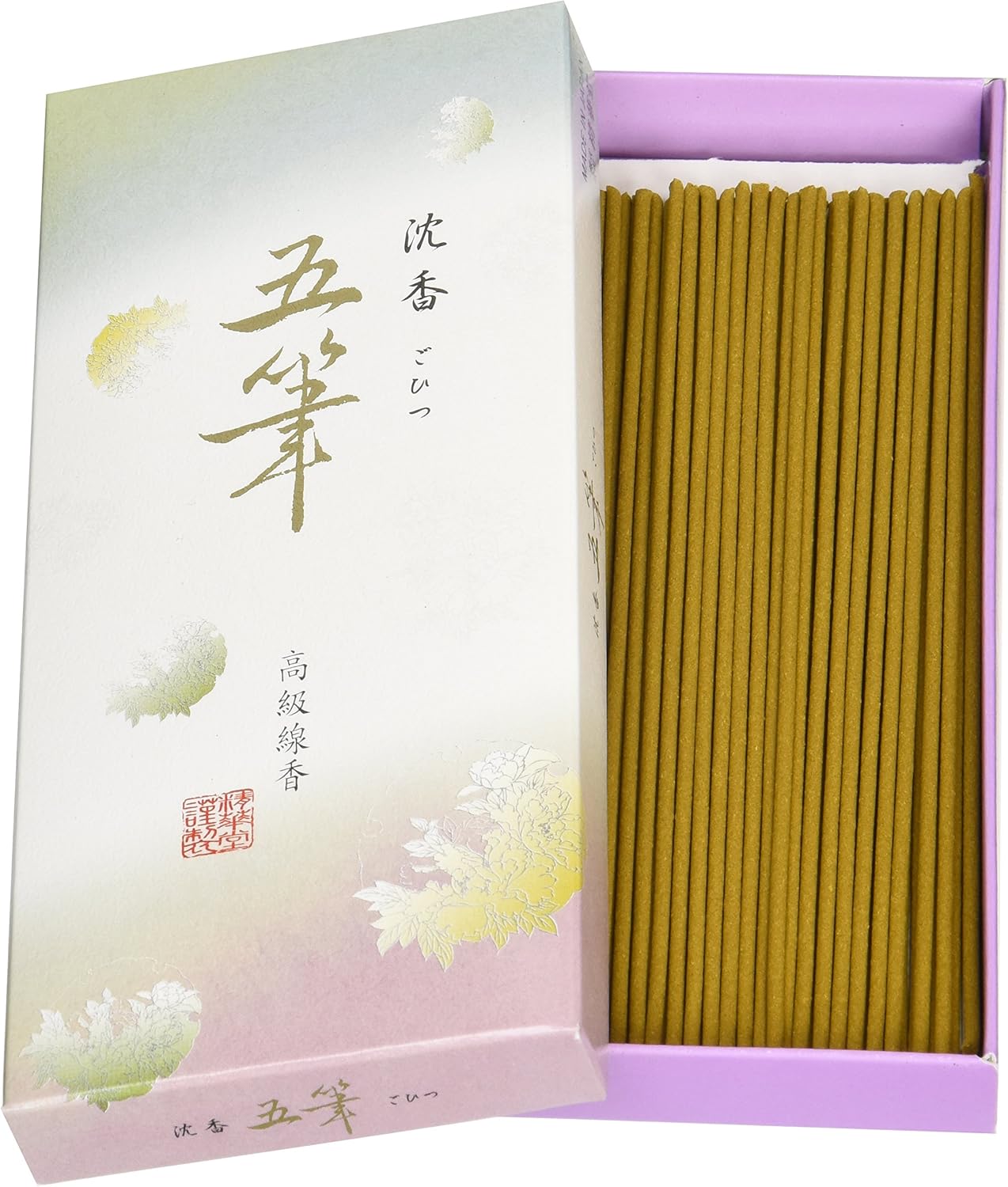 Seikado Japanese Agarwood Incense Sticks Small Pack 60 Sticks