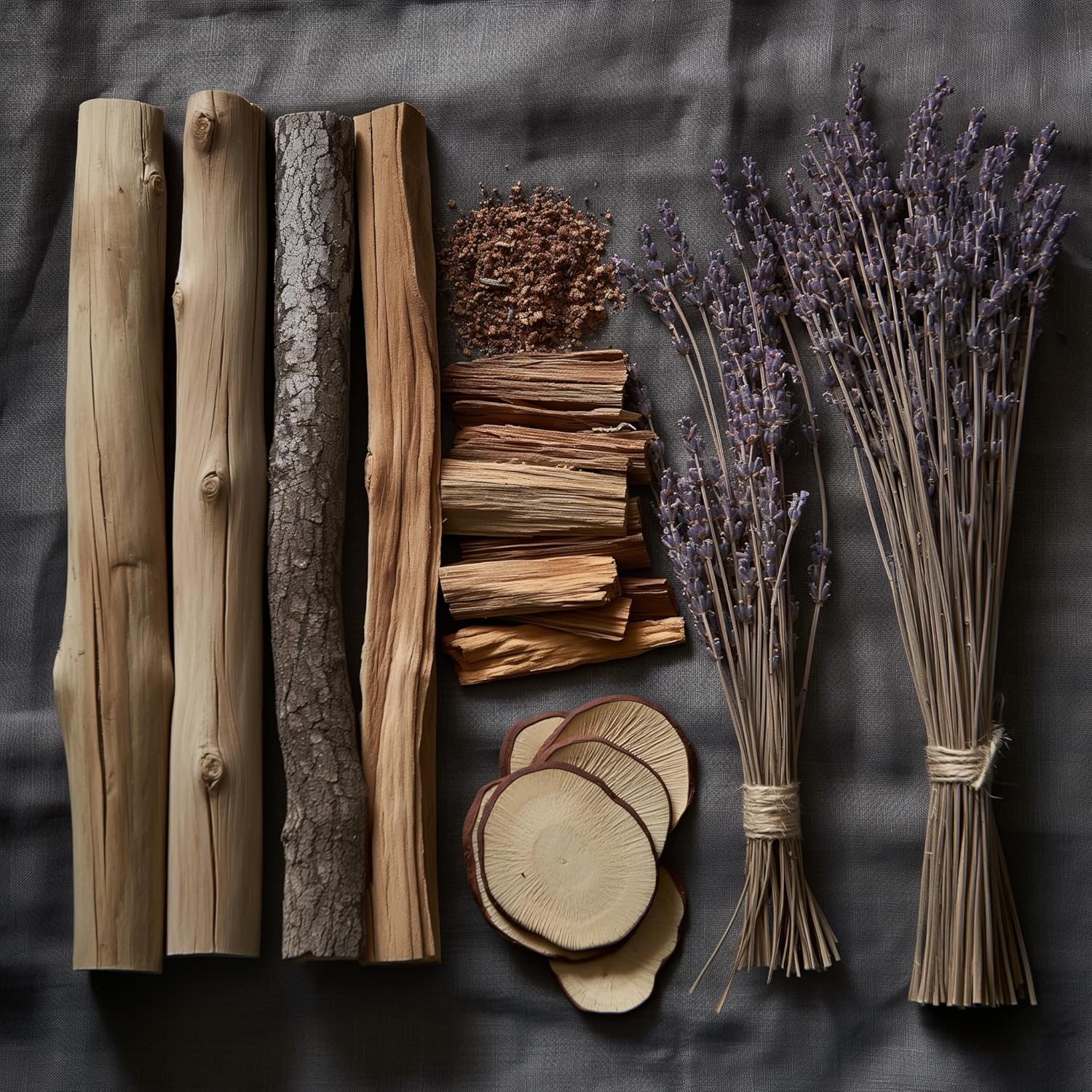 WAKISAKI All-Natural Botanical Incense Sticks - Lavender Soil
