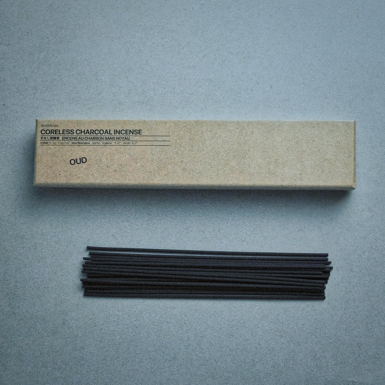 Oud Coreless Incense Sticks 20-Pack 1 Hour Burn
