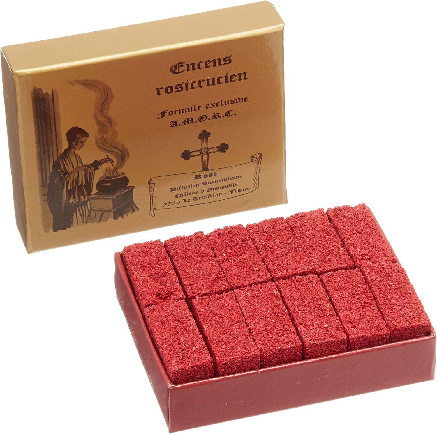 India Moss Rose Incense Cubes
