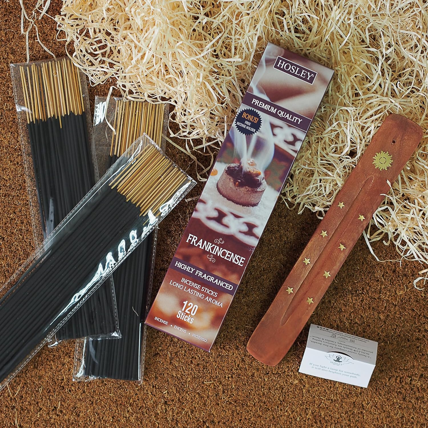 Hosley 120 Pack Frankincense Incense Sticks